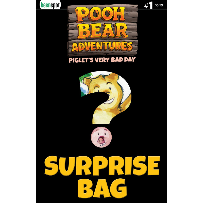 POOH BEAR ADVENTURES PIGLETS VERY BAD DAY 1 (ONE SHOT) CVR D SURPRISE COVER BAGGED WITH TRADING CARD VAR