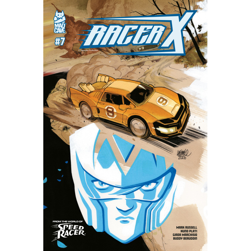 RACER X 7 (OF 8) CVR B DAVID LAFUENTE VAR