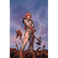 RED SONJA SHE DEVIL WITH A SWORD 1 CVR J JOSEPH MICHAEL LINSNER LTD VIRGIN VAR