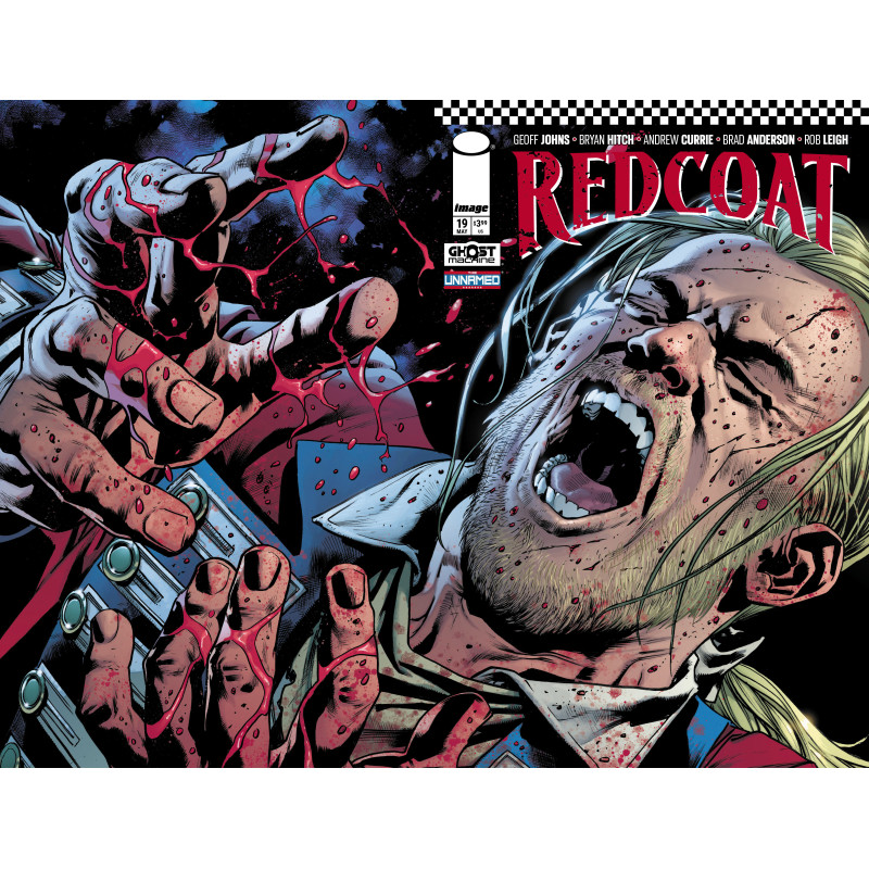 REDCOAT 19 CVR A BRYAN HITCH & BRAD ANDERSON WRAPAROUND