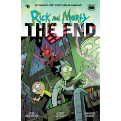 RICK AND MORTY THE END 6 (OF 6) CVR B TROY LITTLE VAR