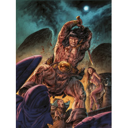 SAVAGE SWORD OF CONAN 14 CVR D DOUG BRAITHWAITE VIRGIN VAR (MR)