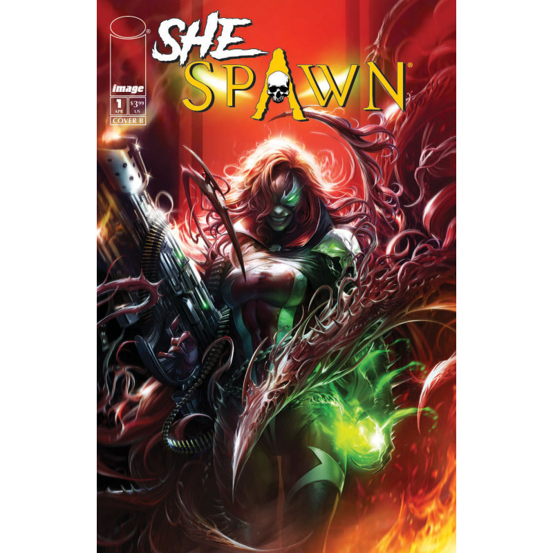 SHE-SPAWN 1 (OF 5) CVR B FRANCESCO MATTINA VAR
