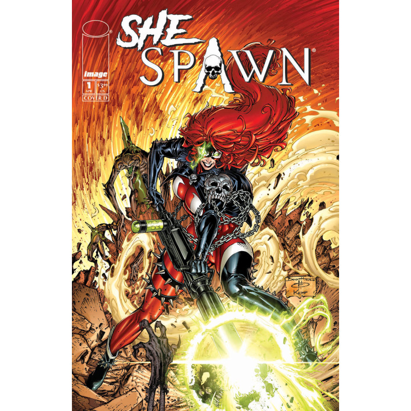 SHE-SPAWN 1 (OF 5) CVR D BRETT BOOTH VAR