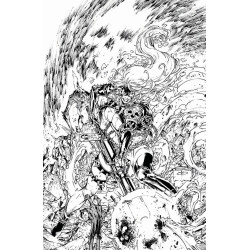 SHE-SPAWN 1 (OF 5) CVR E BRETT BOOTH B&W VAR