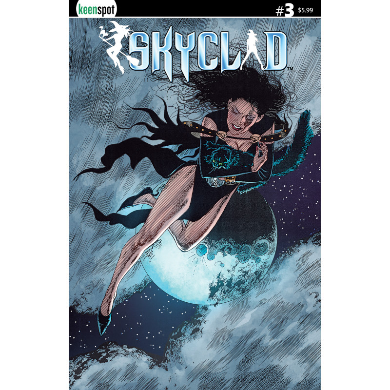 SKYCLAD 3 CVR B MICHAL DUTKIEWICZ BY THE PALE MOONLIGHT VAR (MR)