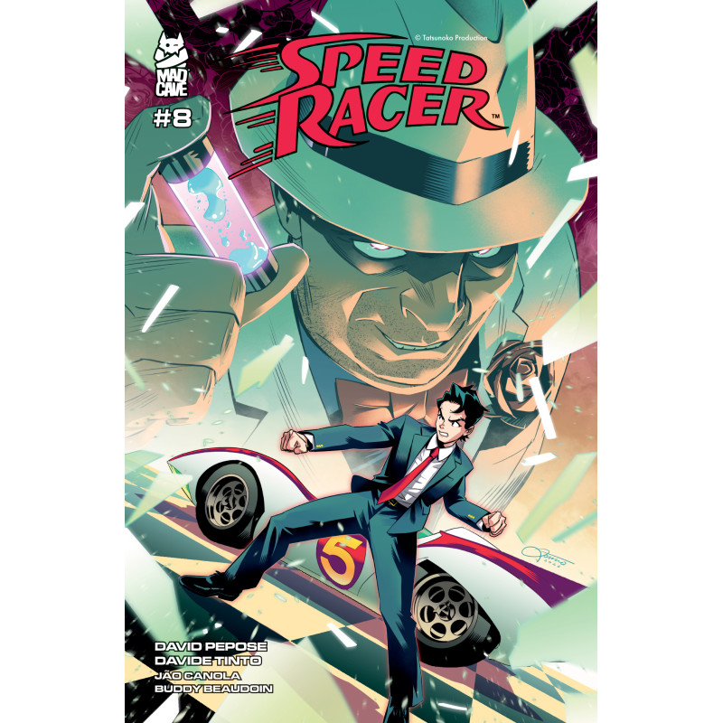 SPEED RACER 8 CVR A ALESSIO ZONNO