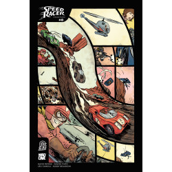 SPEED RACER 8 CVR B JESSE LONERGAN VAR