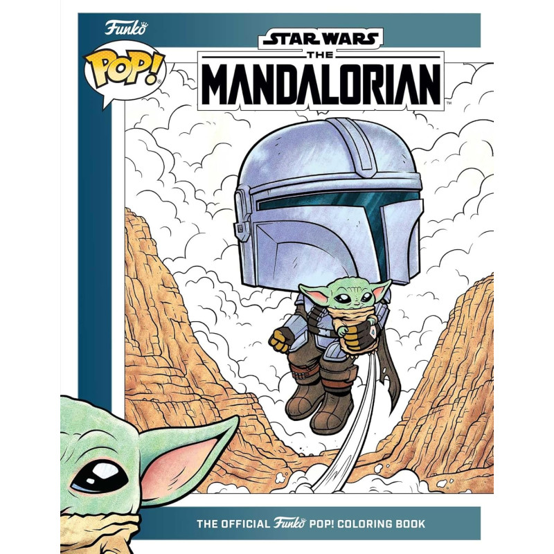 STAR WARS THE MANDALORIAN TP THE OFFICIAL FUNKO POP COLORING BOOK