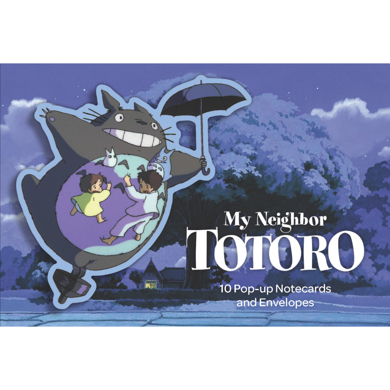 STUDIO GHIBLI MY NEIGHBOR TOTORO POP-UP NOTECARDS Previously Offered thru Other Distributors