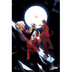 SUPERGIRL 13 CVR B MATTEO SCALERA CARD STOCK VAR (THE REIGN OF THE SUPERBOYS)