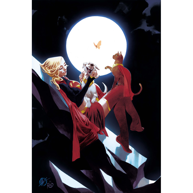 SUPERGIRL 13 CVR B MATTEO SCALERA CARD STOCK VAR (THE REIGN OF THE SUPERBOYS)