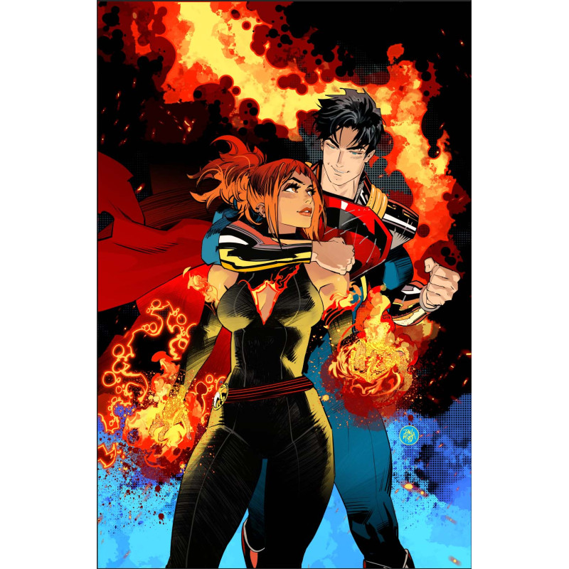 SUPERMAN 38 CVR A DAN MORA (THE REIGN OF THE SUPERBOYS)