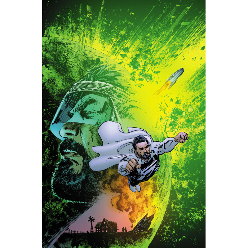 SUPERMAN FATHER OF TOMORROW 1 (OF 6) CVR B GABRIEL HARDMAN CARD STOCK VAR