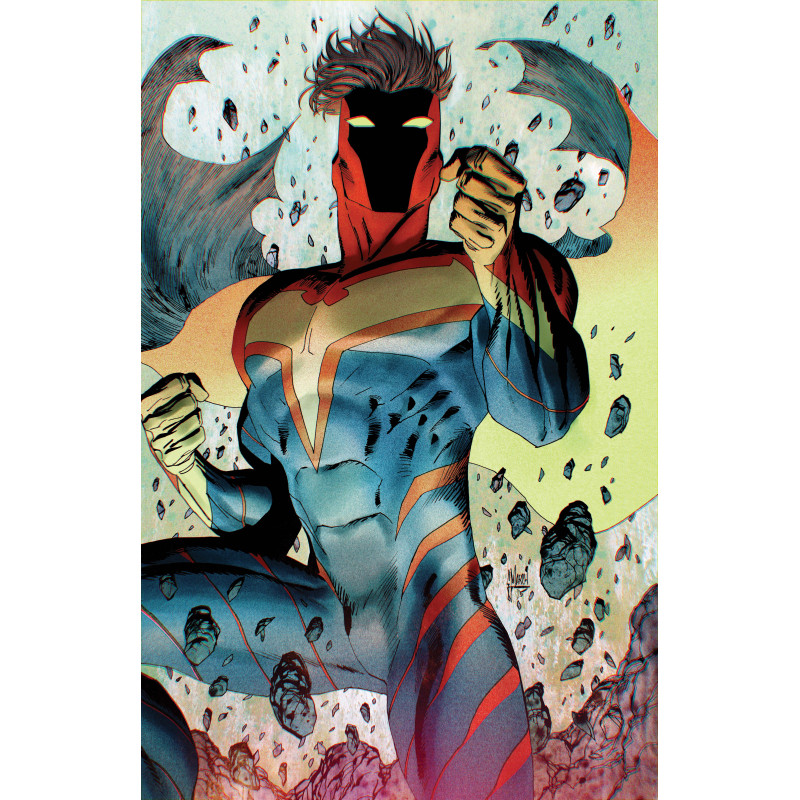 SUPERMAN UNLIMITED 13 CVR B GUILLEM MARCH CARD STOCK VAR (THE REIGN OF THE SUPERBOYS)