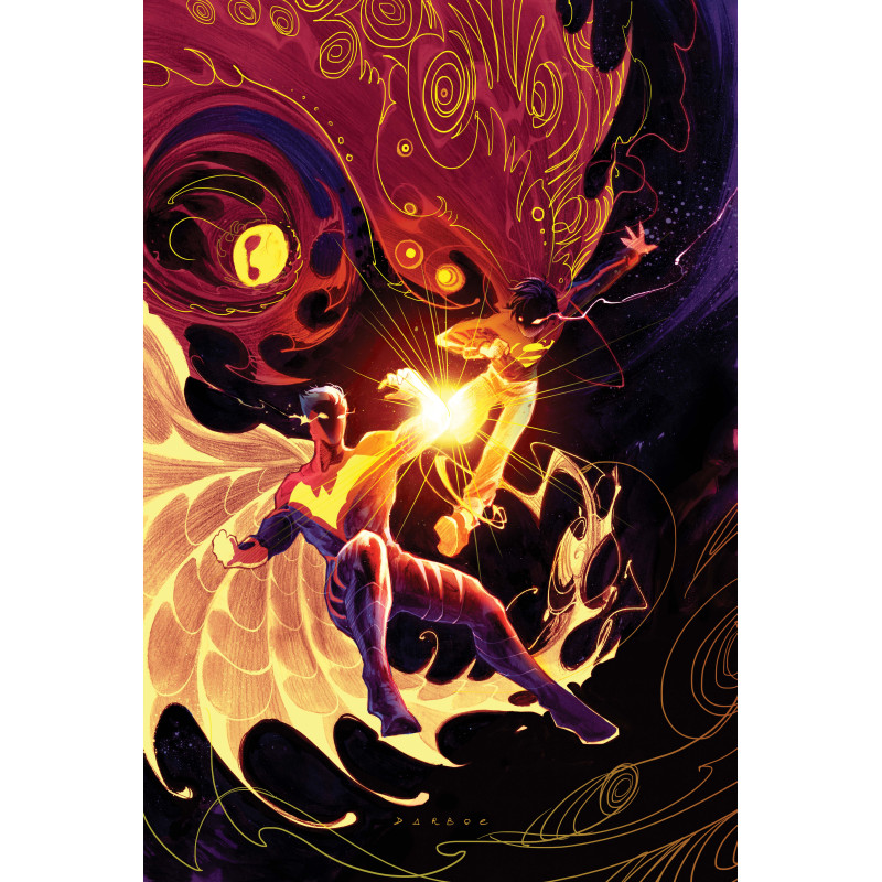 SUPERMAN UNLIMITED 13 CVR C KAREN S DARBOE CARD STOCK VAR (THE REIGN OF THE SUPERBOYS)