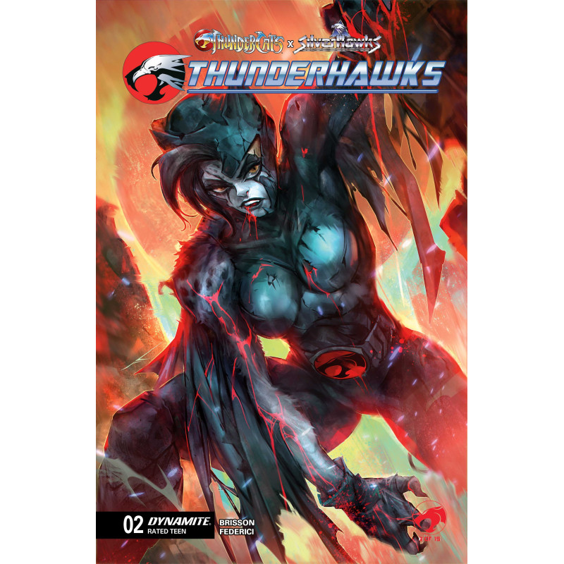 THUNDERCATS X SILVERHAWKS THUNDERHAWKS 2 CVR A IVAN TAO VAR