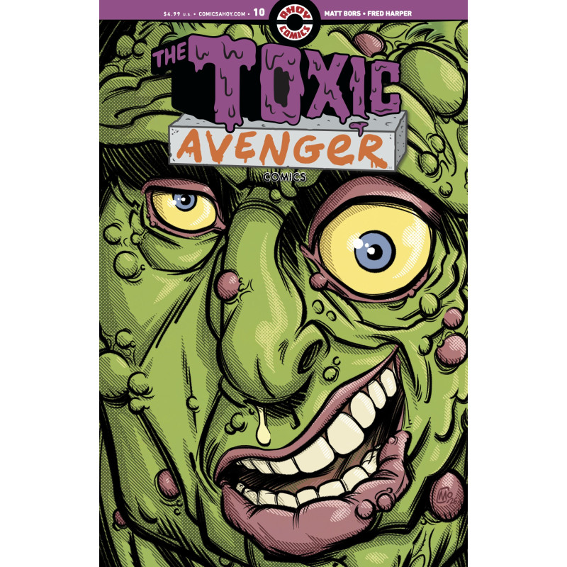 TOXIC AVENGER COMICS 10 CVR B 3 COPY MAURICET UNLOCK VAR (MR)