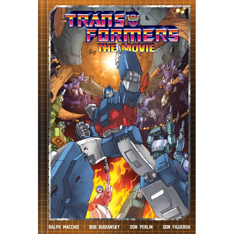 TRANSFORMERS THE MOVIE DELUXE EDITION HC DIRECT MARKET EXCLUSIVE DON FIGUEROA & JOSH BURCHAM CVR