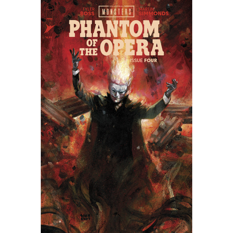 UNIVERSAL MONSTERS PHANTOM OF THE OPERA 4 (OF 4) CVR A MARTIN SIMMONDS