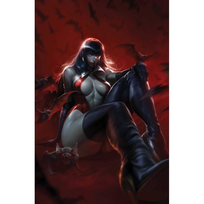 VAMPIRELLA ARMAGEDDON 11 CVR E FRANCESCO MATTINA METAL VIRGIN CVR VAR