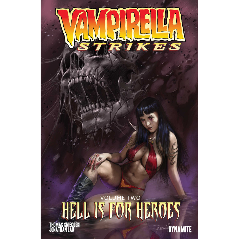 VAMPIRELLA STRIKES TP VOL 02 HELL IS FOR HEROES