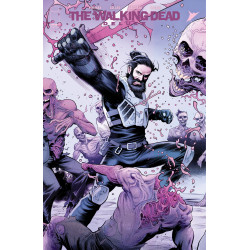 WALKING DEAD DELUXE 137 CVR C CLIFF RATHBURN CONNECTING VAR (MR)