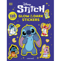 DISNEY STITCH GLOW IN THE DARK ULTIMATE STICKER BOOK