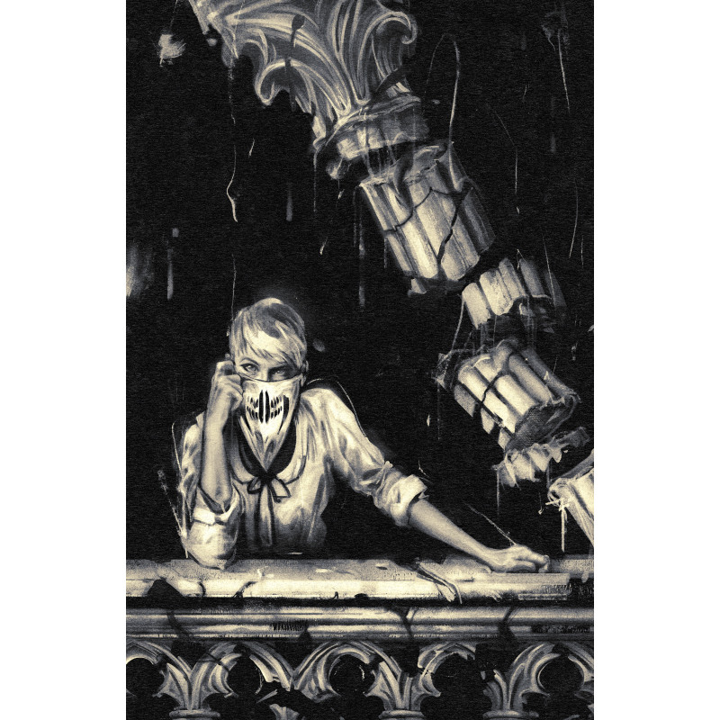 FALL OF THE HOUSE OF SLAUGHTER 1 K UNLIMITED VARIANT (FULL ART, CONNELLY)