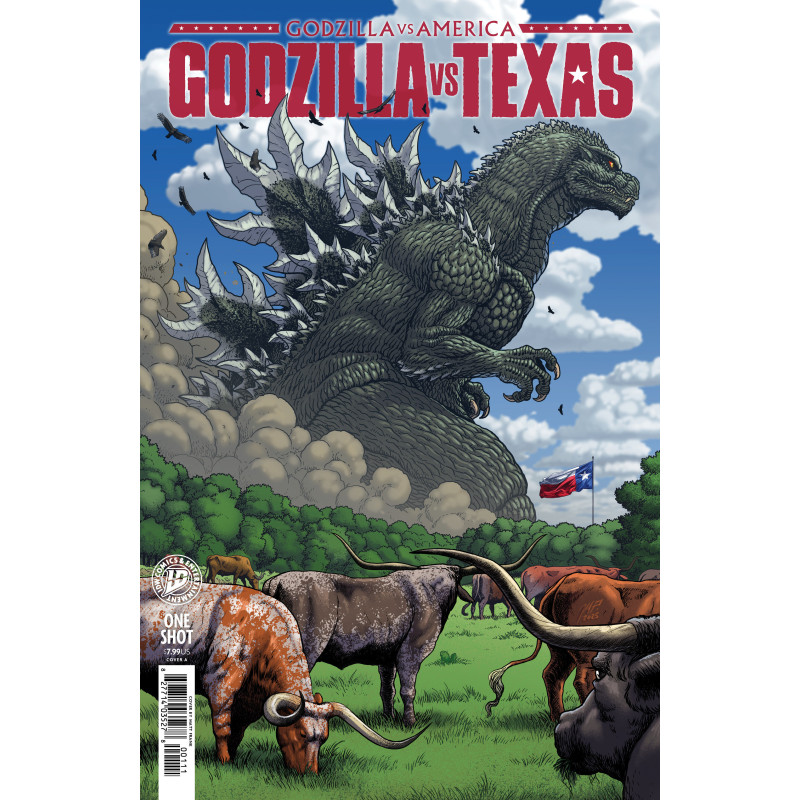 GODZILLA VS. AMERICA: TEXAS COVER A (FRANK)
