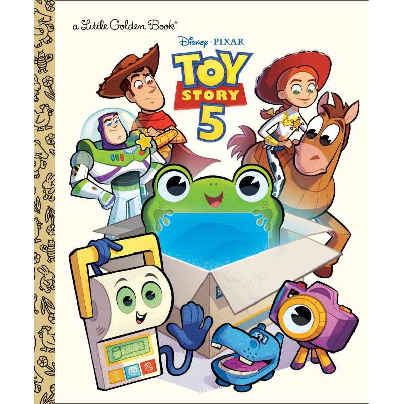 DISNEY AND PIXAR TOY STORY 5 LITTLE GOLDEN BOOK