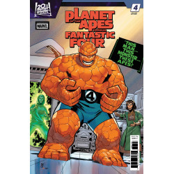 PLANET OF THE APES VS. FANTASTIC FOUR 4 PACO MEDINA HOMAGE VARIANT