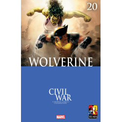 WOLVERINE 20 AARON KUDER CIVIL WAR CELEBRATION VARIANT
