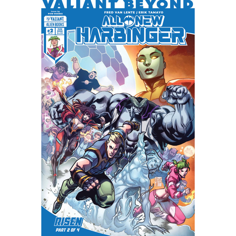 VALIANT BEYOND: ALL-NEW HARBINGER 8--RISEN 2 COVER A (RODRIX)