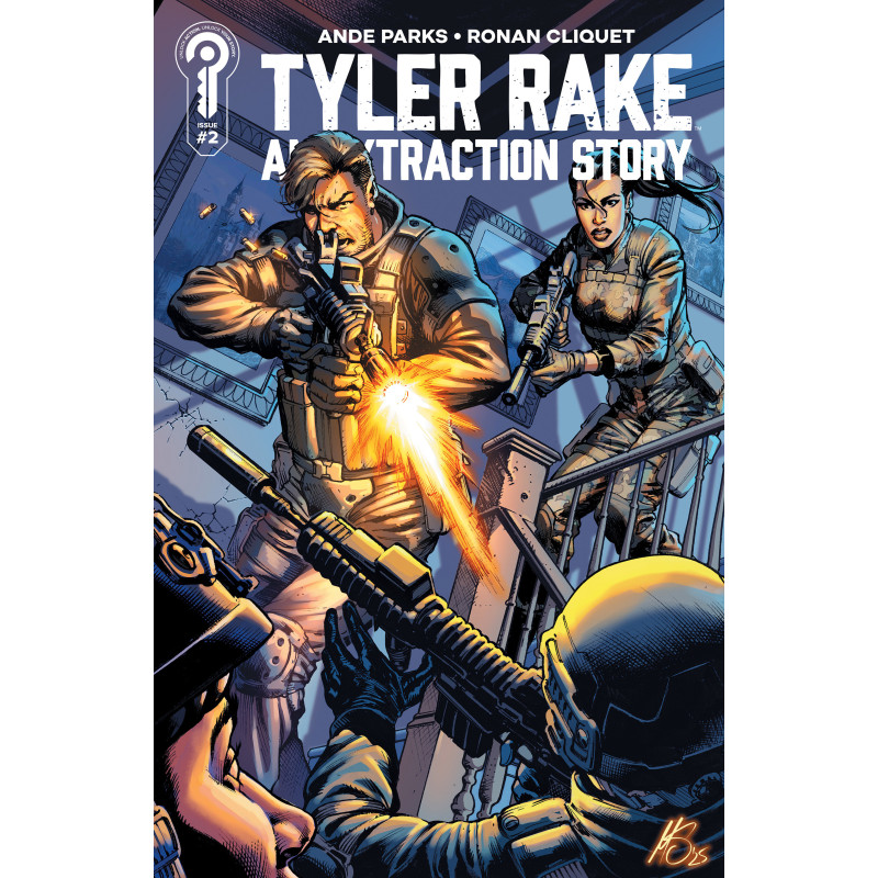 TYLER RAKE: AN EXTRACTION STORY 2 COVER B MARCO SANTUCCI