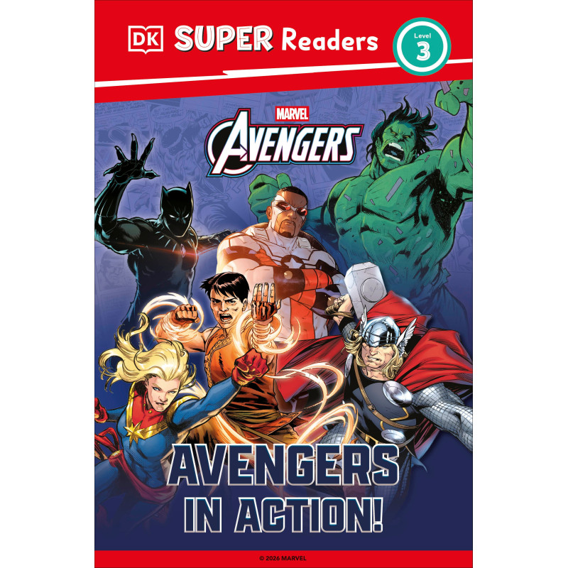 DK SUPER READERS LEVEL 3 MARVEL AVENGERS IN ACTION