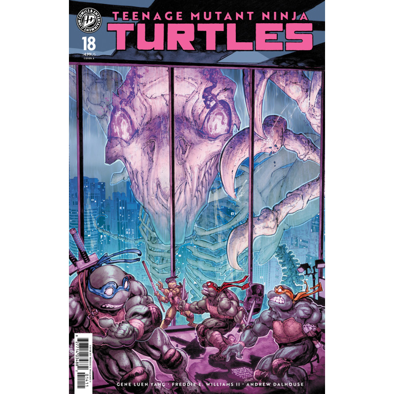 TEENAGE MUTANT NINJA TURTLES 18 COVER A (WILLIAMS II)