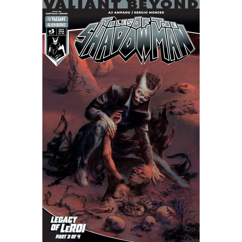 VALIANT BEYOND: TALES OF THE SHADOWMAN 9--LEGACY OF LEROI 3 COVER A (AZAMOR)