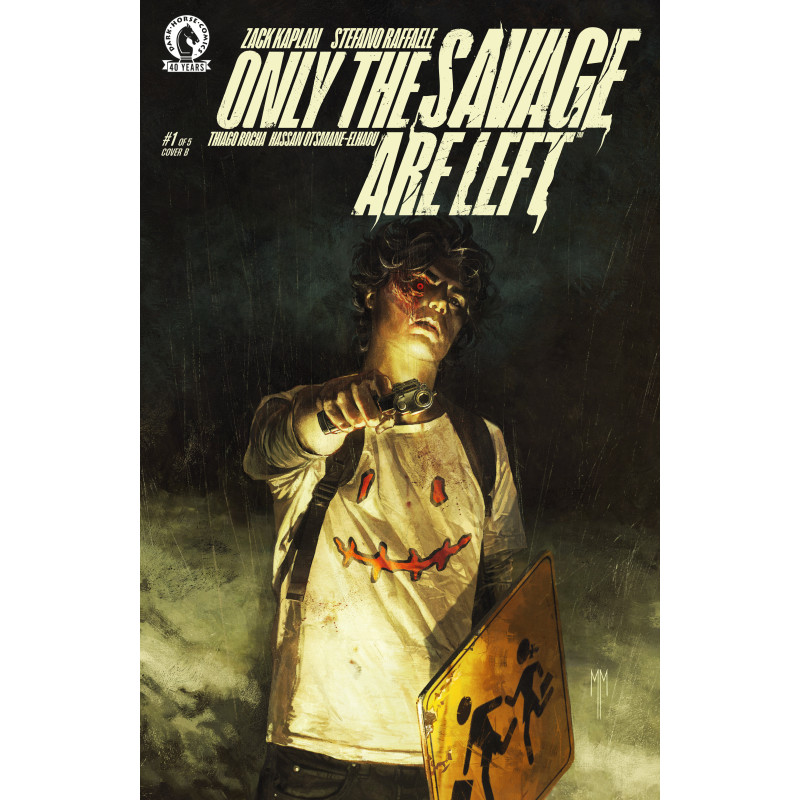 ONLY THE SAVAGE ARE LEFT 1 (CVR B) (MARCO MASTRAZZO)