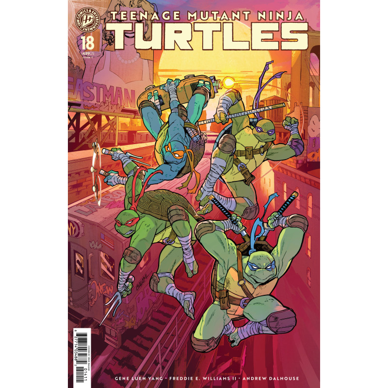 TEENAGE MUTANT NINJA TURTLES 18 VARIANT C (BALÁM)