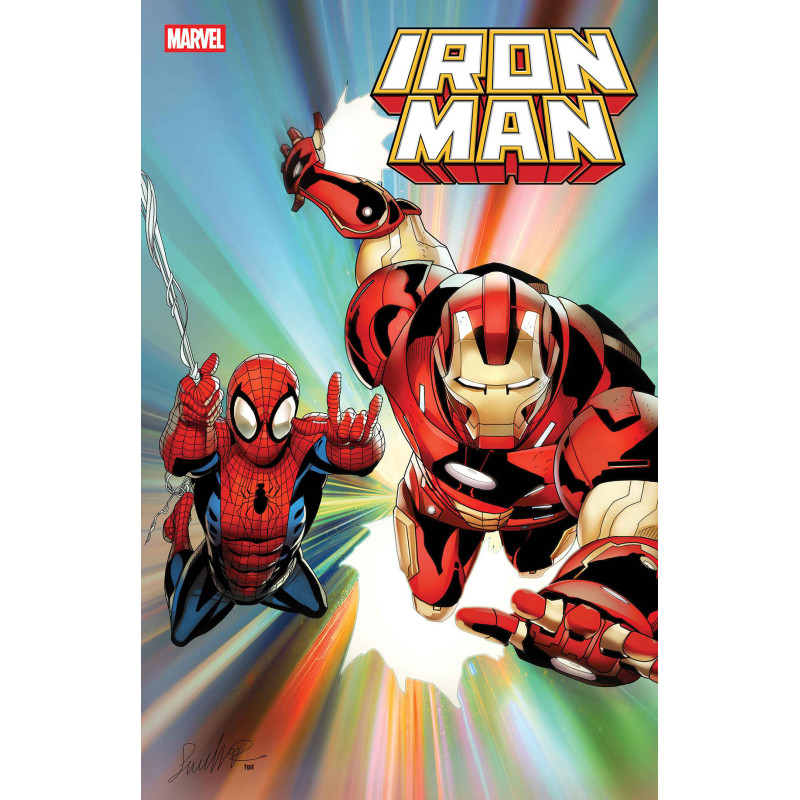 IRON MAN 6 SALVADOR LARROCA FOIL VARIANT