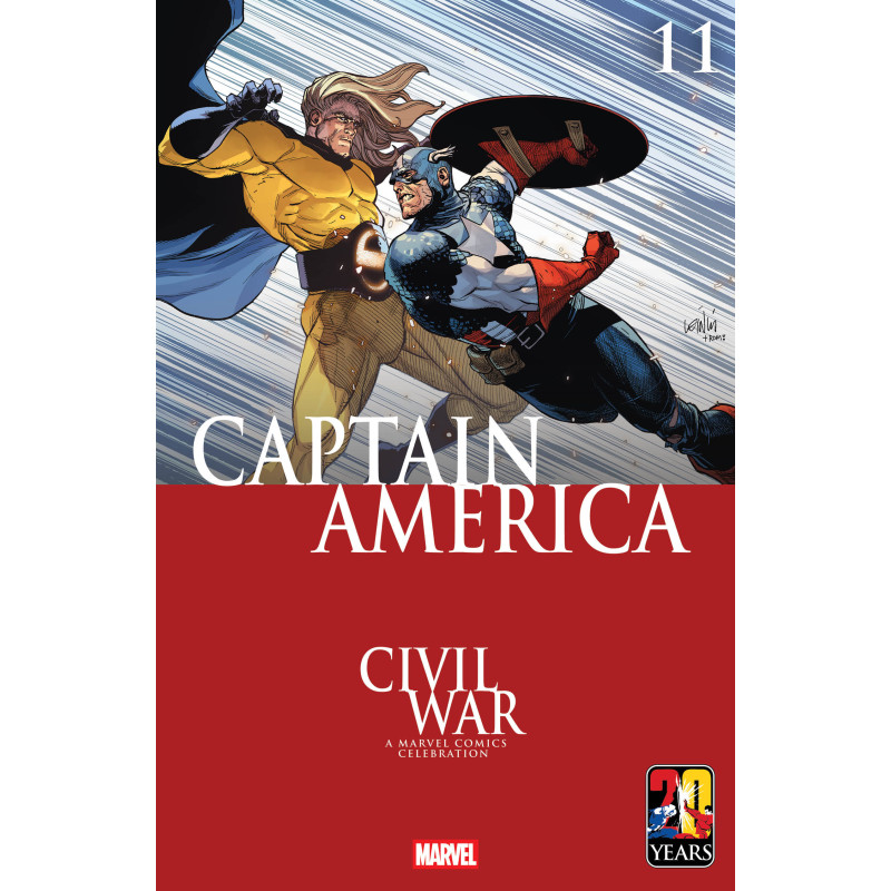 CAPTAIN AMERICA 11 LEINIL YU CIVIL WAR CELEBRATION VARIANT