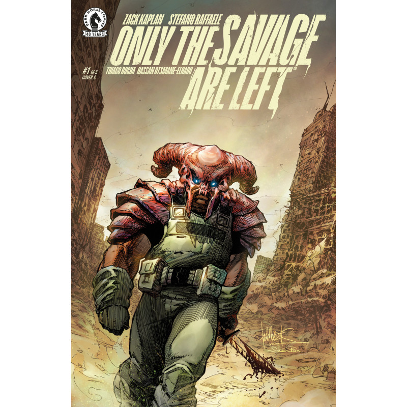 ONLY THE SAVAGE ARE LEFT 1 (CVR C) (TODD BEATS)