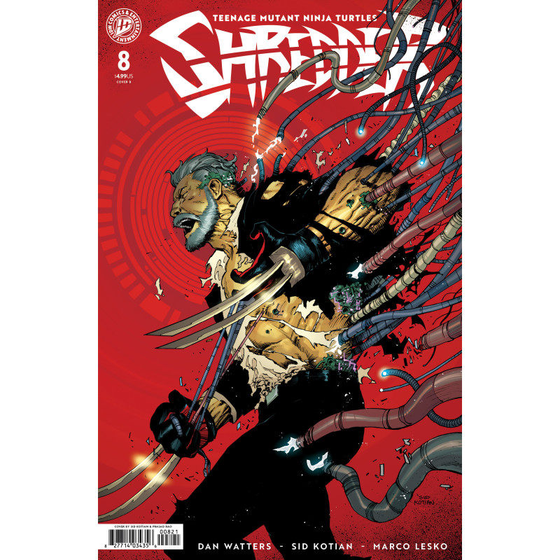 TEENAGE MUTANT NINJA TURTLES: SHREDDER 8 VARIANT B (KOTIAN)