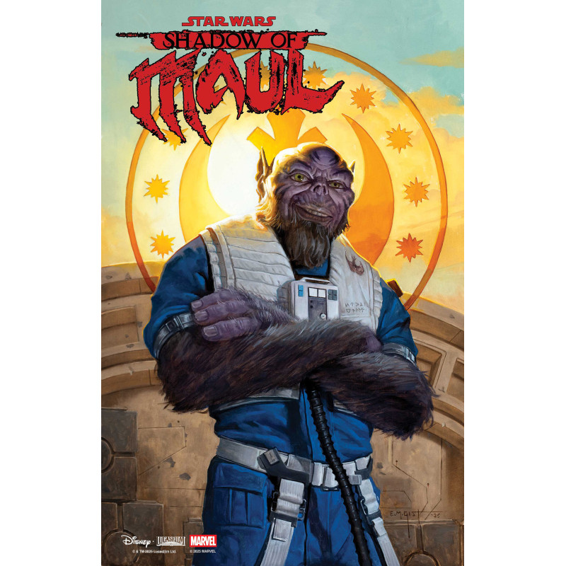 STAR WARS: SHADOW OF MAUL 3 E.M. GIST MANDALORIAN & GROGU VARIANT