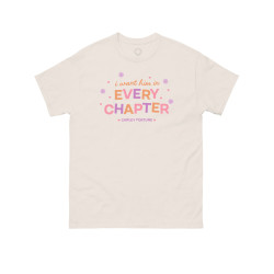 CARLEY FORTUNE: EVERY CHAPTER UNISEX T-SHIRT XX-LARGE