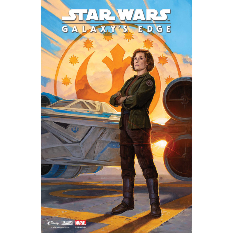 STAR WARS: GALAXY'S EDGE - ECHOES OF THE EMPIRE 2 E.M. GIST MANDALORIAN & GROGU VARIANT