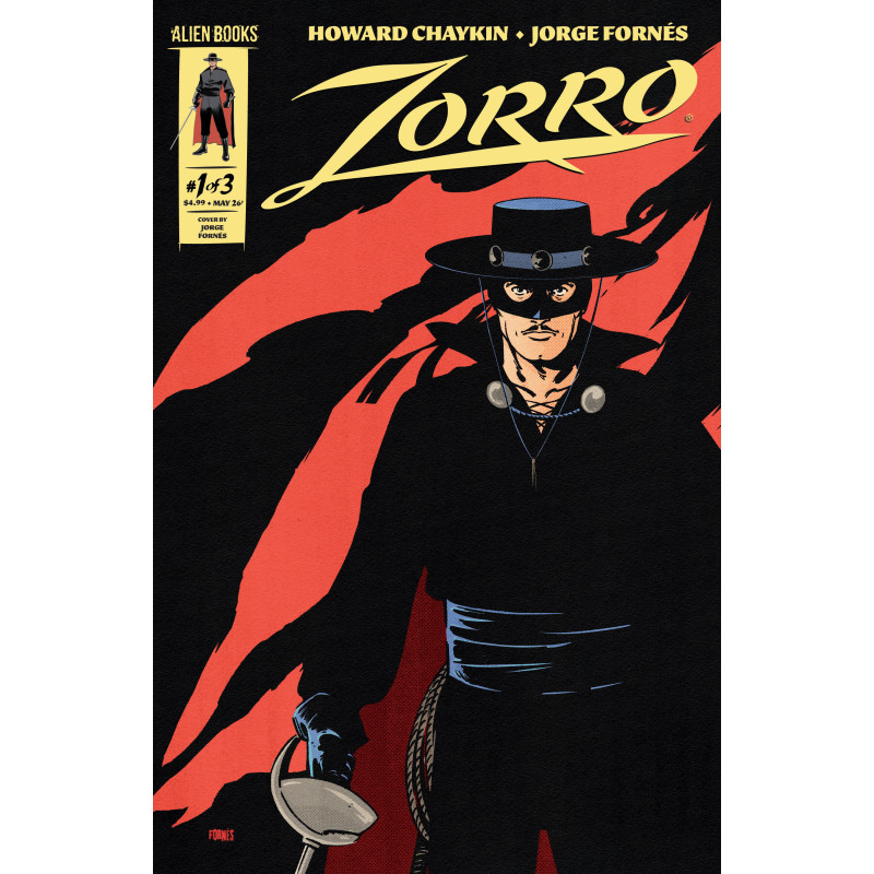 ZORRO 1 COVER A (FORNÉS)