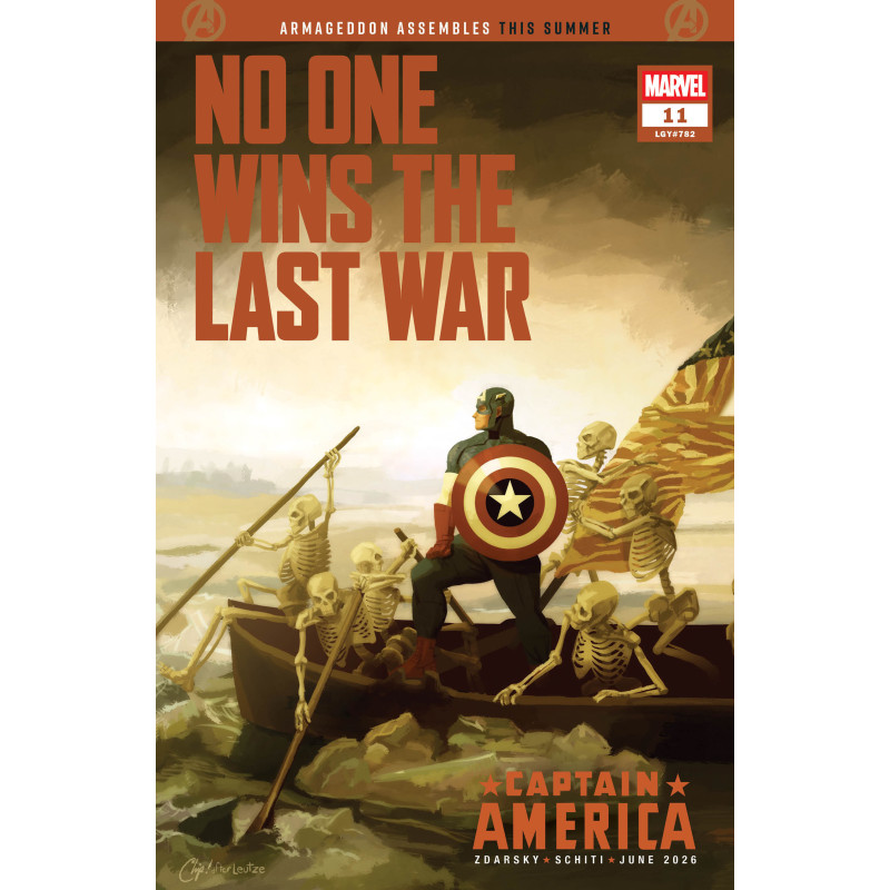 CAPTAIN AMERICA 11 CHIP ZDARSKY FORESHADOW VARIANT