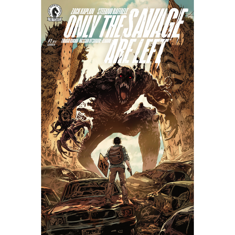 ONLY THE SAVAGE ARE LEFT 1 (CVR A) (STEFANO RAFFAELE)